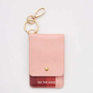 SEE THE GOOD ID Card Holder Keychain: MULTI / One / MI0055