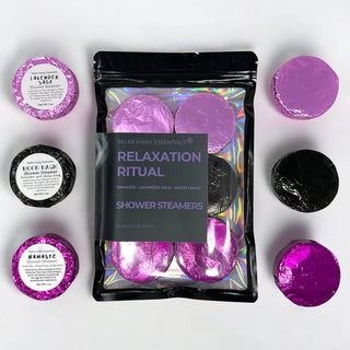 Relaxation Ritual Shower Steamers 6 Pack - Made in USA