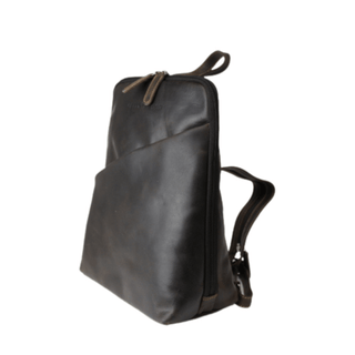 Leather Backpack Claire GW658816: Brown