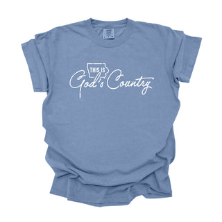 God's Country Personalized Tee: Sage / SM Tee 1717