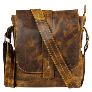 Mini Messenger Bag Henrik - Unisex -GW4955: Camel