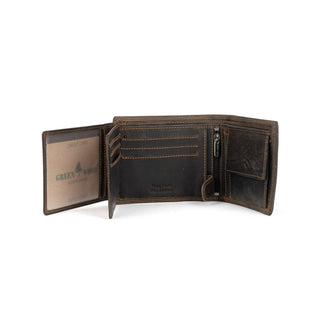 Leather Wallet George GW2157: Brown