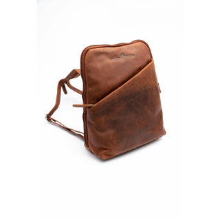 Leather Backpack Claire GW658816: Brown