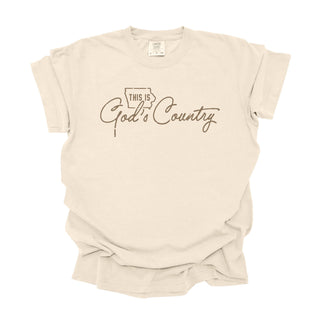 God's Country Personalized Tee: Sage / SM Tee 1717