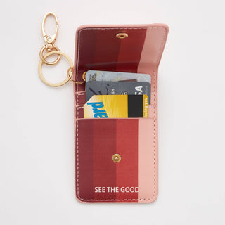 SEE THE GOOD ID Card Holder Keychain: MULTI / One / MI0055