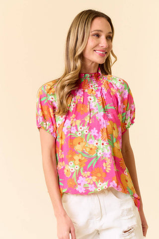 Spring into Summer floral Blouse