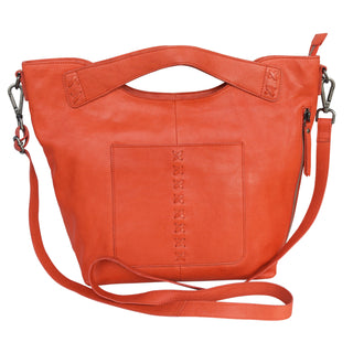 Nala Handcrafted Leather Tote/Crossbody Bags: Hazel