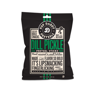 Pop Daddy – Dill Pickle Seasoned Pretzels 3.0oz