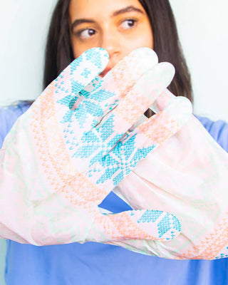 Holiday Moisture Mittens Smoothing Hand Gloves : Single