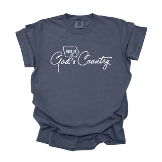 God's Country Personalized Tee: Sage / SM Tee 1717