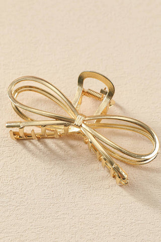 Women Casual Bowknot Shape Claw Clip | One size: As shown / One Size