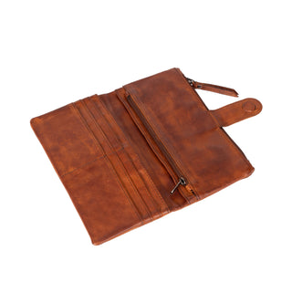 Leather Wallet Cyndy GW2250: Brown