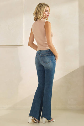 MOCK NECK KNIT TOP