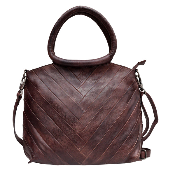 Dalton Handcrafted Leather Tote Bag - Select Colors on Sale!: Cognac