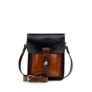 Patricia Nash Lari Crossbody - Colorblock: Black/British Tan