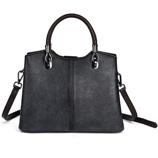 Diagonal Embossed Design Hand Bag