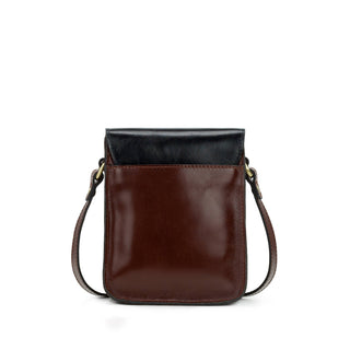 Patricia Nash Lari Crossbody - Colorblock: Black/British Tan