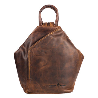 Leather Rucksack Backpack Zoe Bag GW006B: Sandal