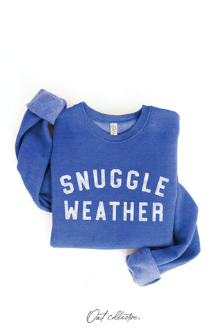 SNUGGLE WEATHER Graphic Sweatshirt   : TAN / L