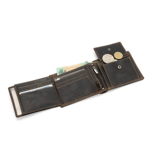 Leather Wallet George GW2157: Brown