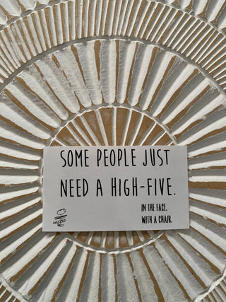 "High 5" Sticker