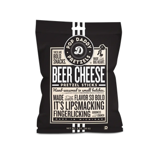 Pop Daddy Beer Cheese Seasoned Pretzels 3oz.