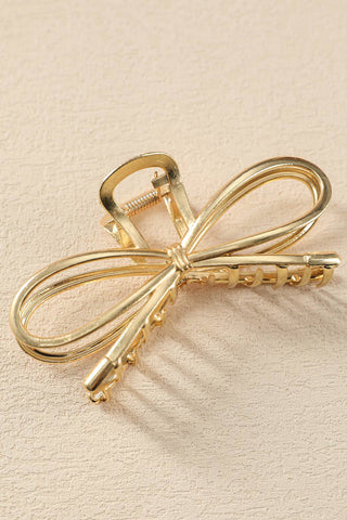 Women Casual Bowknot Shape Claw Clip | One size: As shown / One Size