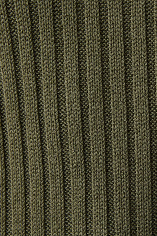 ROUND NECK PUFF SHORT SLEEVE CABLE SWEATER