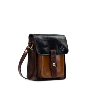 Patricia Nash Lari Crossbody - Colorblock: Black/British Tan