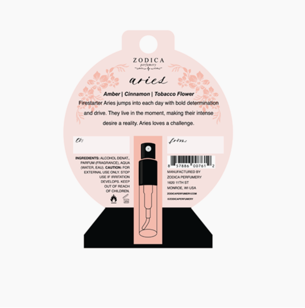 Zodiac Perfumette Card: Libra