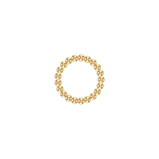 2MM Gold Ball Ring: Gold / 5