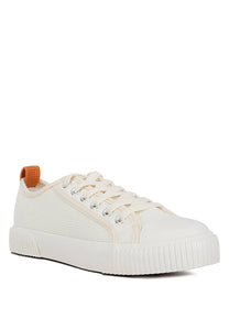 Sway Chunky Sole Knitted Textile Sneakers: US-6 / UK-4 / EU-37 / Beige
